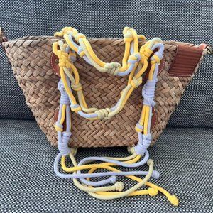 ZIMMERMANN - SMALL MACRAME WOVEN BASKET